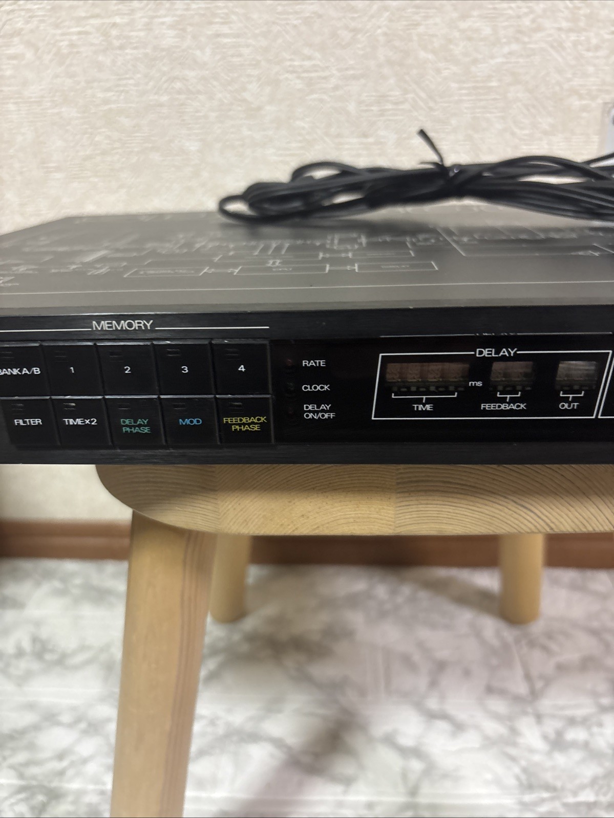 Roland SDE-3000A Digital Delay Vintage Rack Mount Effects Processor Japan TESTED