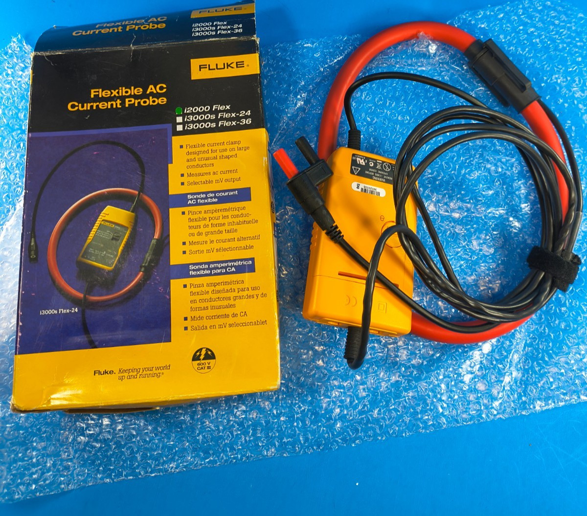 Fluke i2000 Flex AC Current Probe , NEW