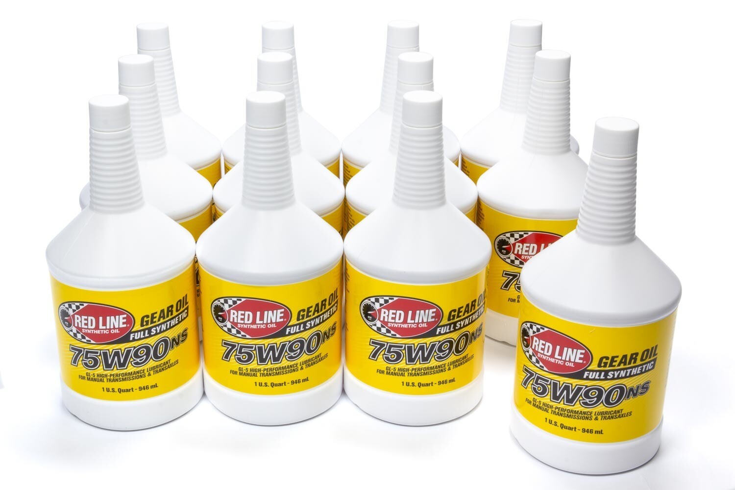 Redline 58304 Synthetic Gear Oil 75W90NS Case of 12