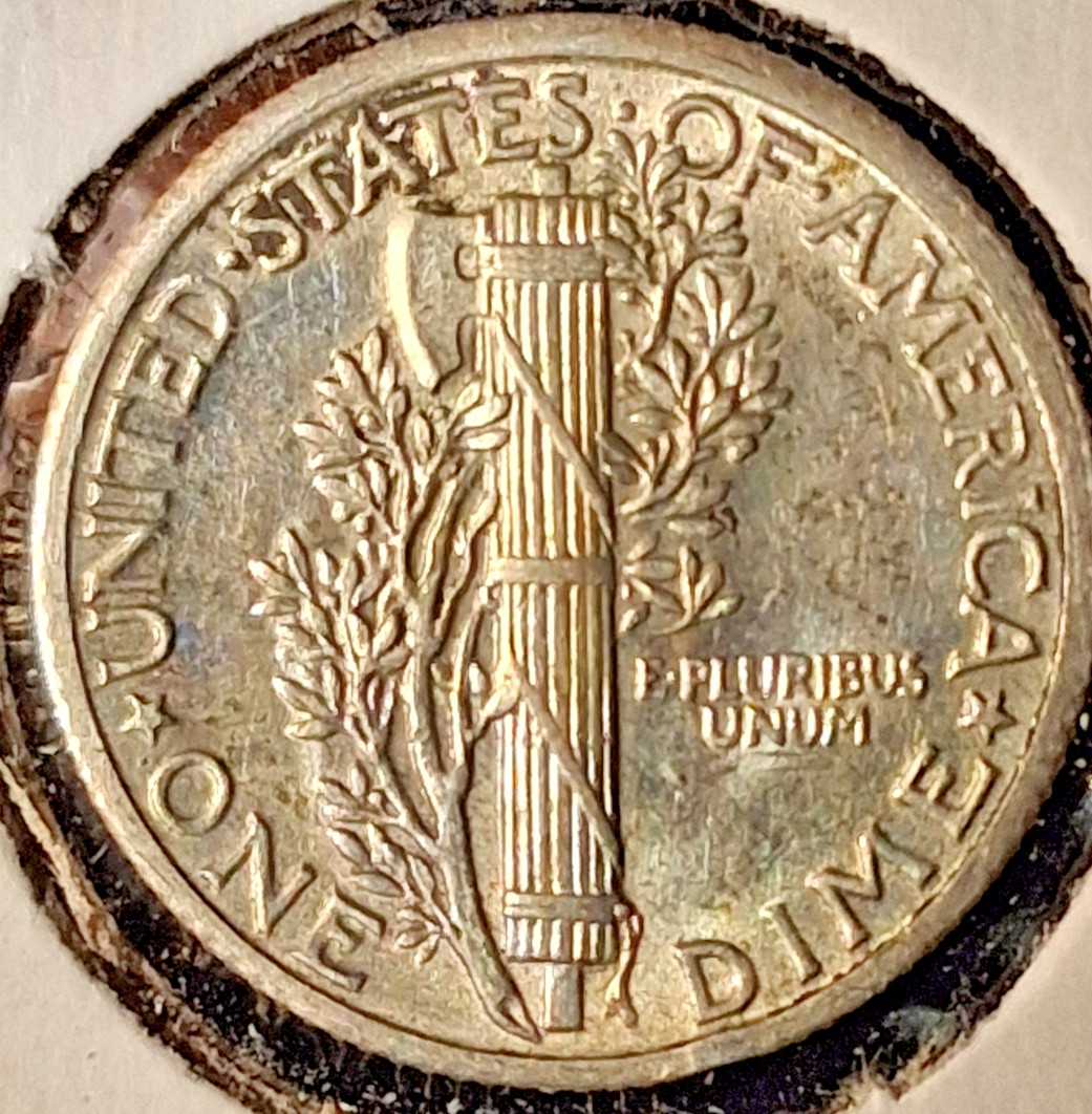 1935 Mercury Dime