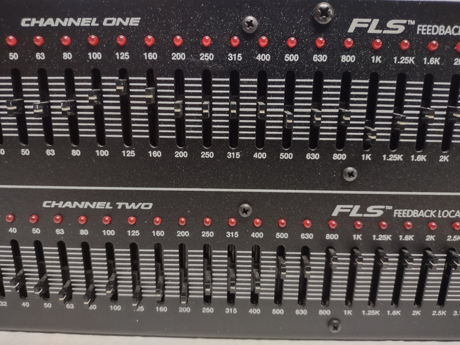 PEAVEY Q231F Rack-Mount Dual 31-Band Graphic Equalizer