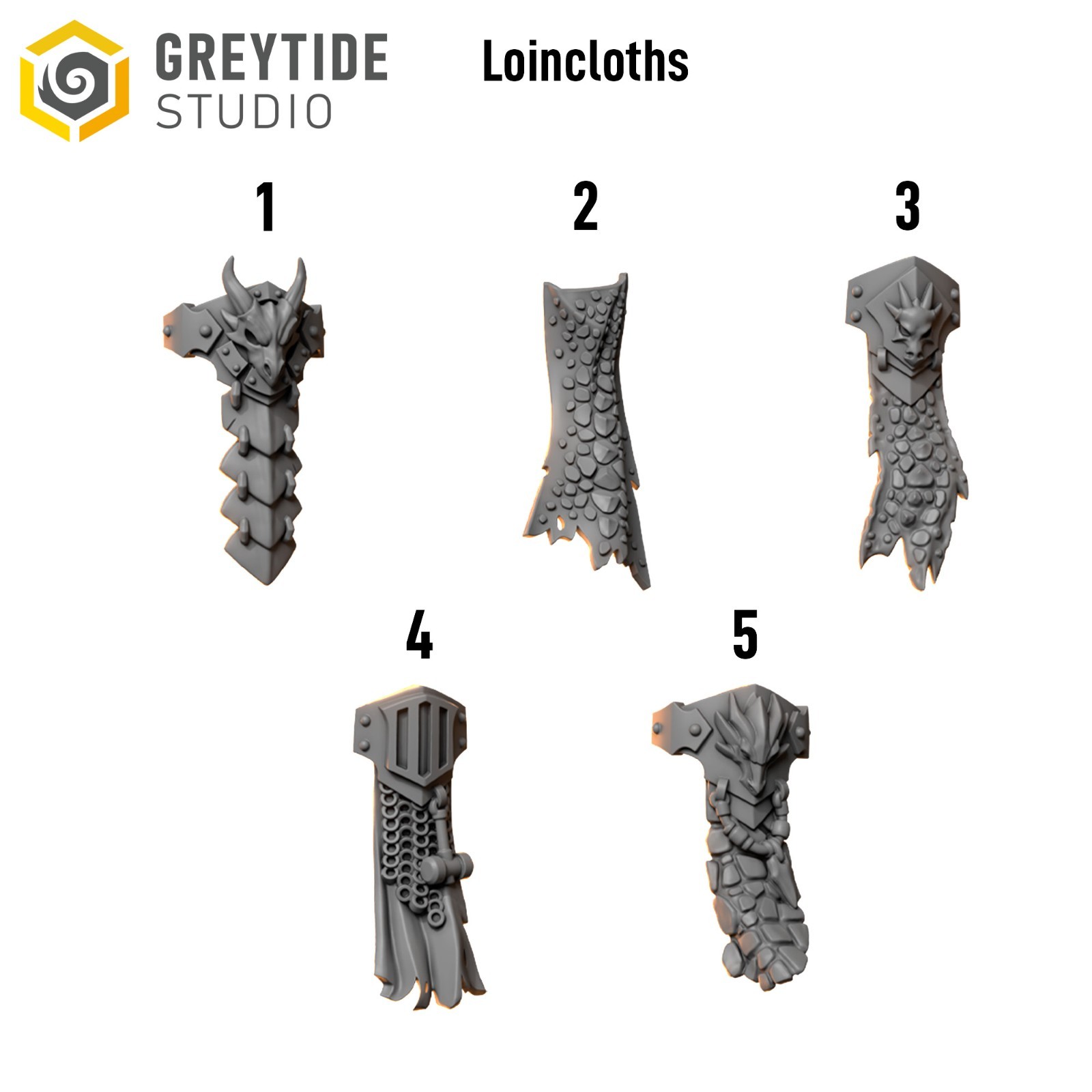 GreyTide Anvil Wardens Upgrade Kit | 100+ Custom Bits | Helmets Weapons Armor