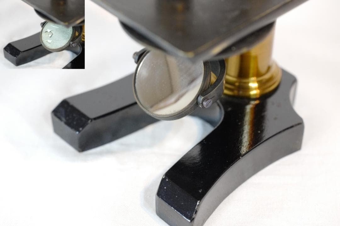 microscope antique collectible Ernst Leitz Stand V Microscope SN.1557 1873