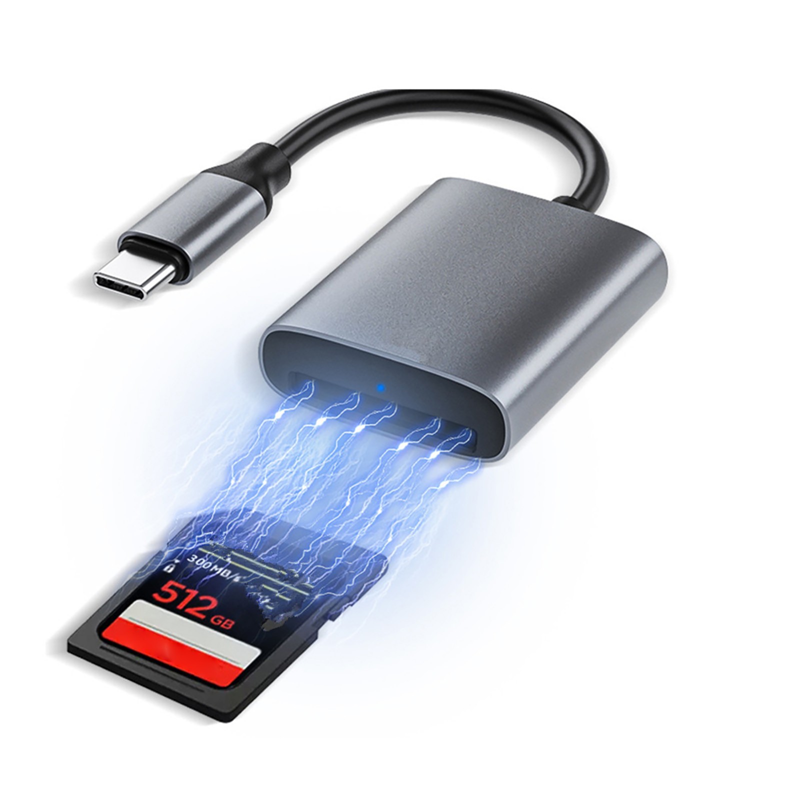 UHS-II 4.0 SD Card Reader Type-C To SD Card Camera Reader Adapter For Android