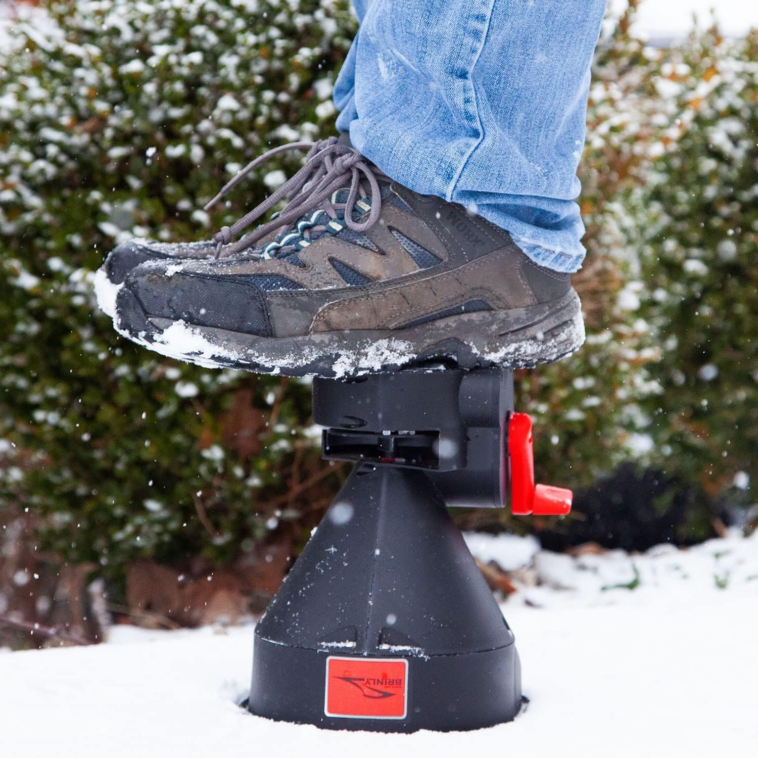 Durable 5lb Handheld Spreader with Ergonomic Handle for Lawn & Garden Use