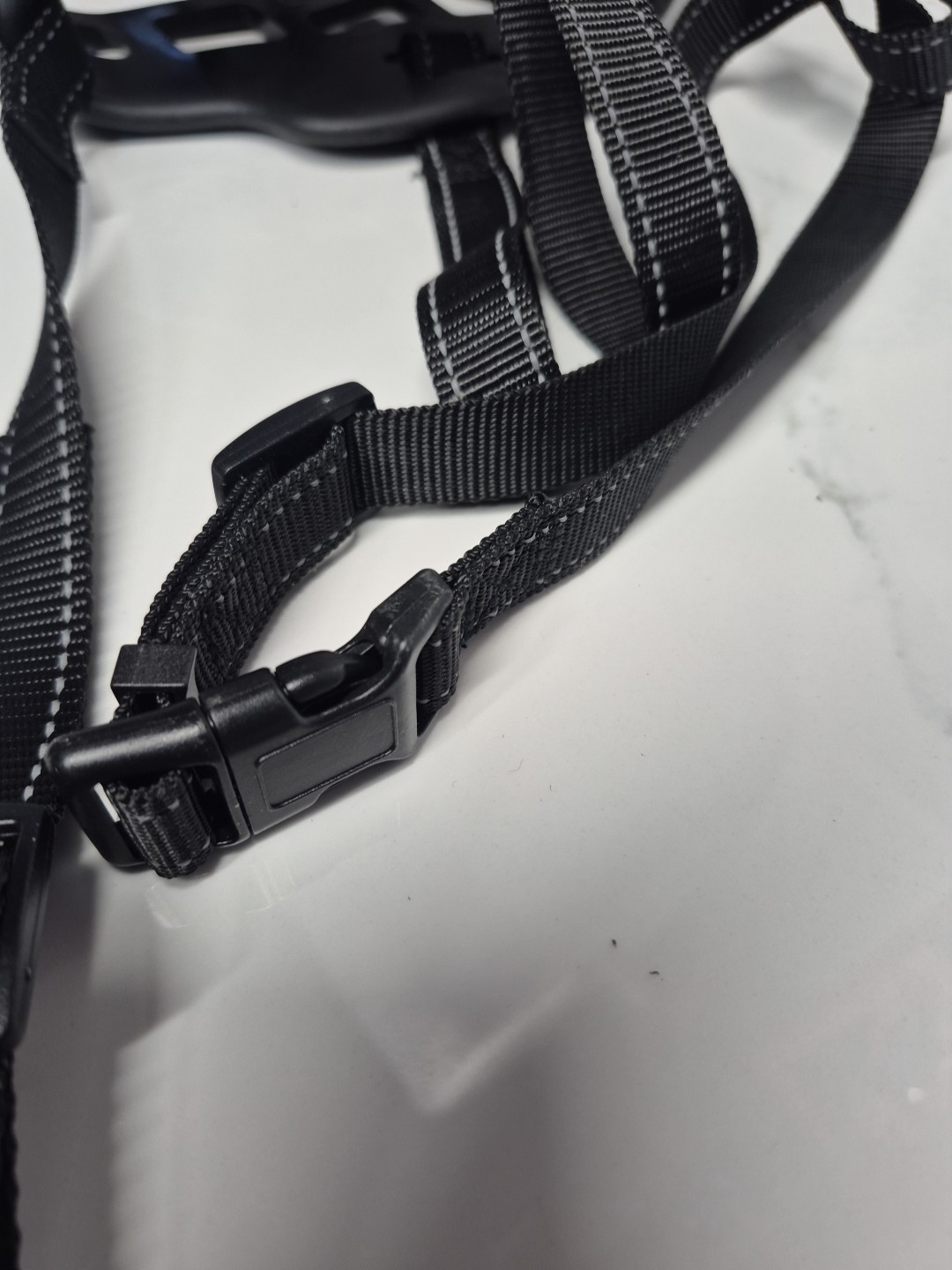 Dog Muzzle Size 6 Dog Training Large Breed Rubber Nylon Black No Box.