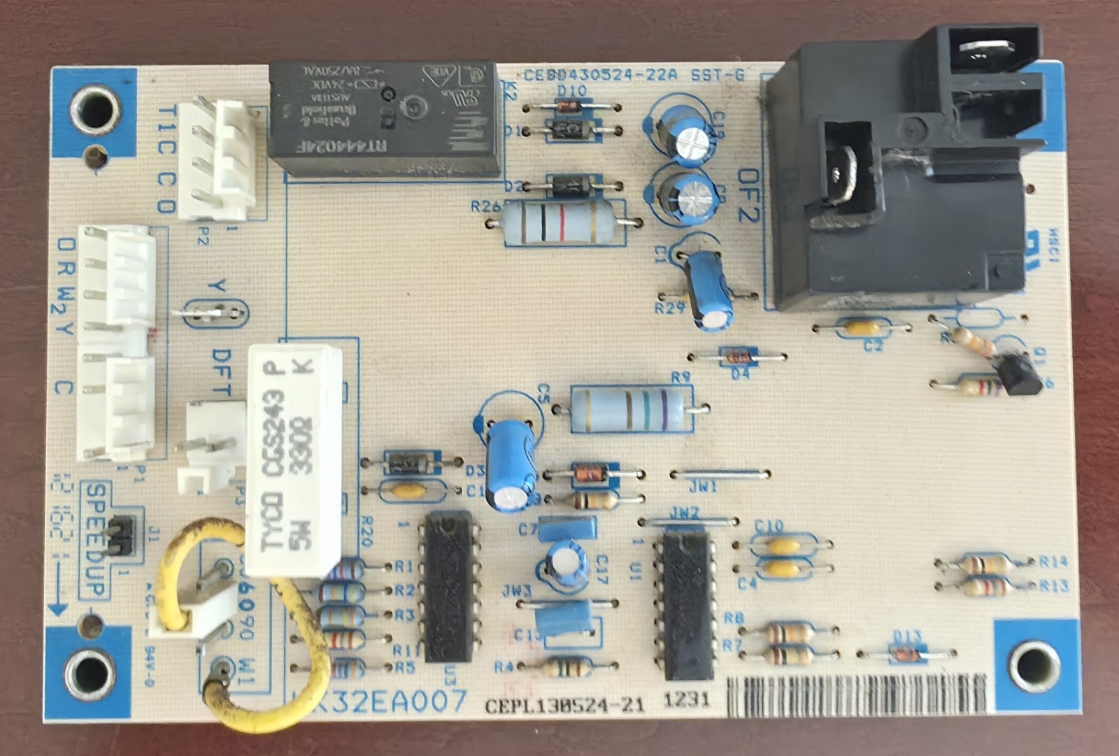 OEM Carrier Bryant Payne Defrost Board HK32EA007 CEPL130524-21 CEBD430524-22A