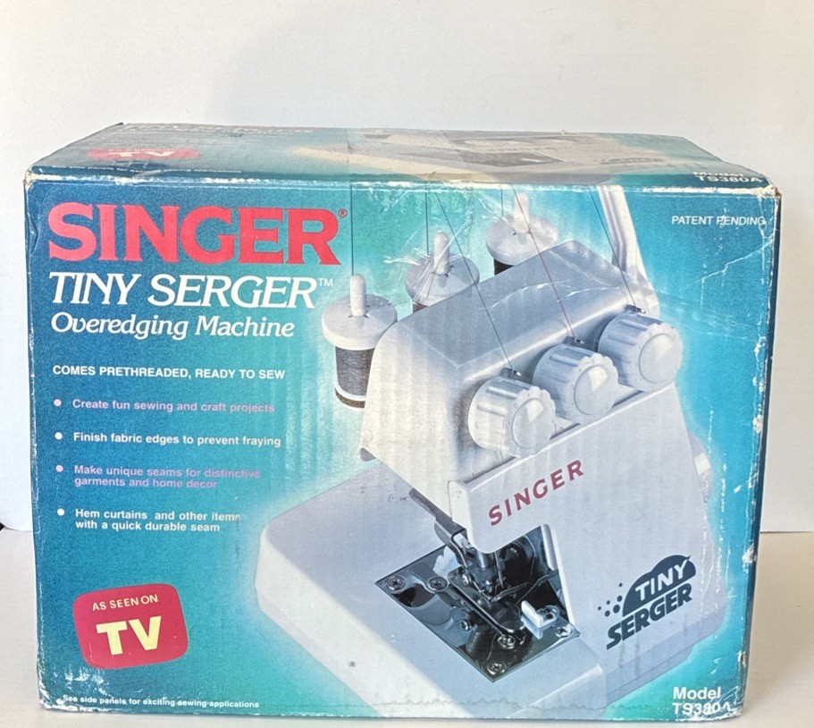 Singer Tiny Serger Electric Overedging Machine - (TS380A)