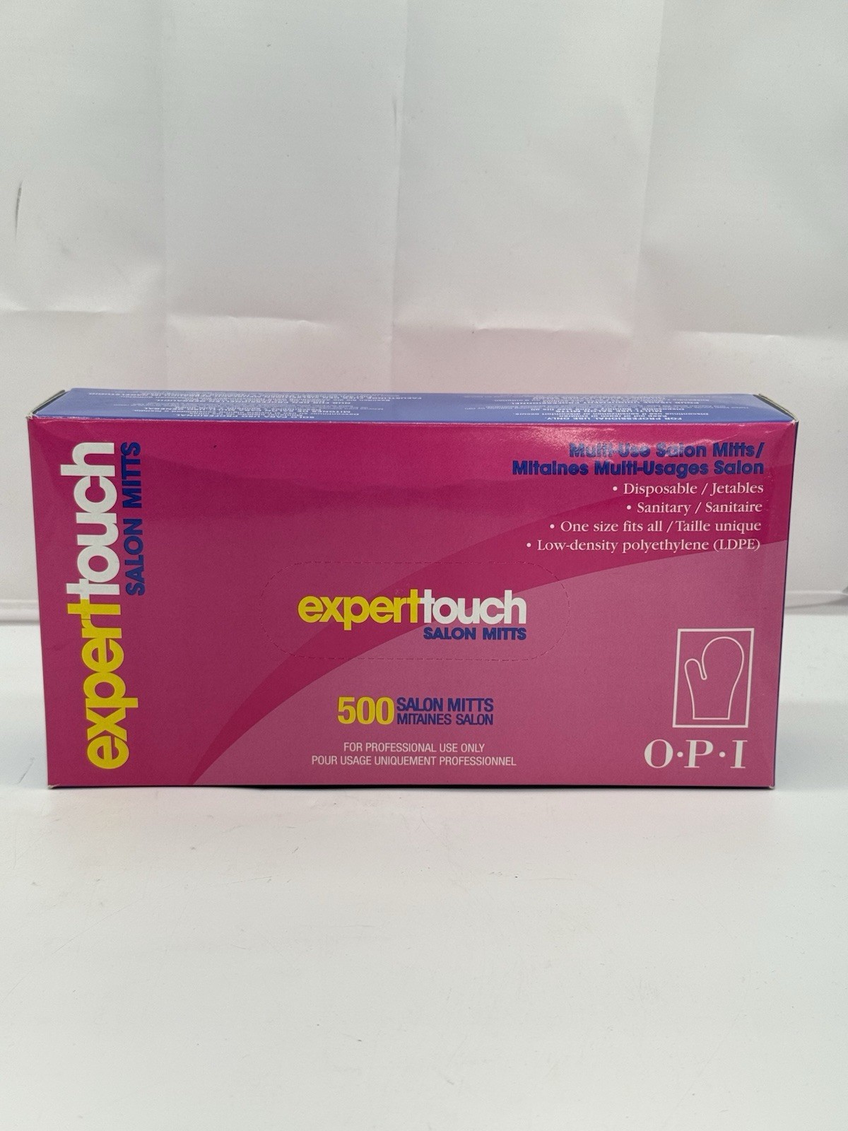 OPI Expert Touch Salon Mitts - High-Quality Multi-Use Salon Mitts (500 count)