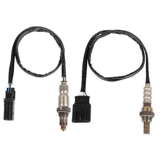 2PCS O2 Oxygen Sensor Compatible with Fiat 500 2012-2017, 1.4L
