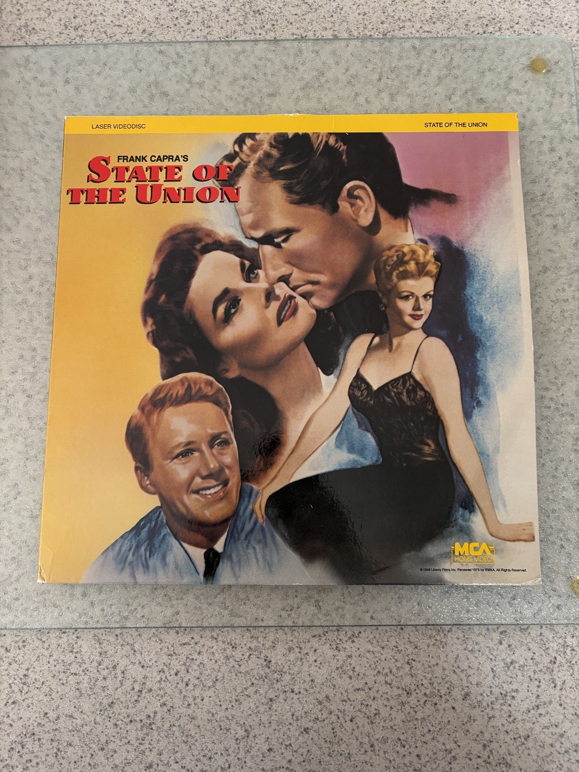 State of the Union LaserDisc 1948 Political Drama Frank Capra MCA
