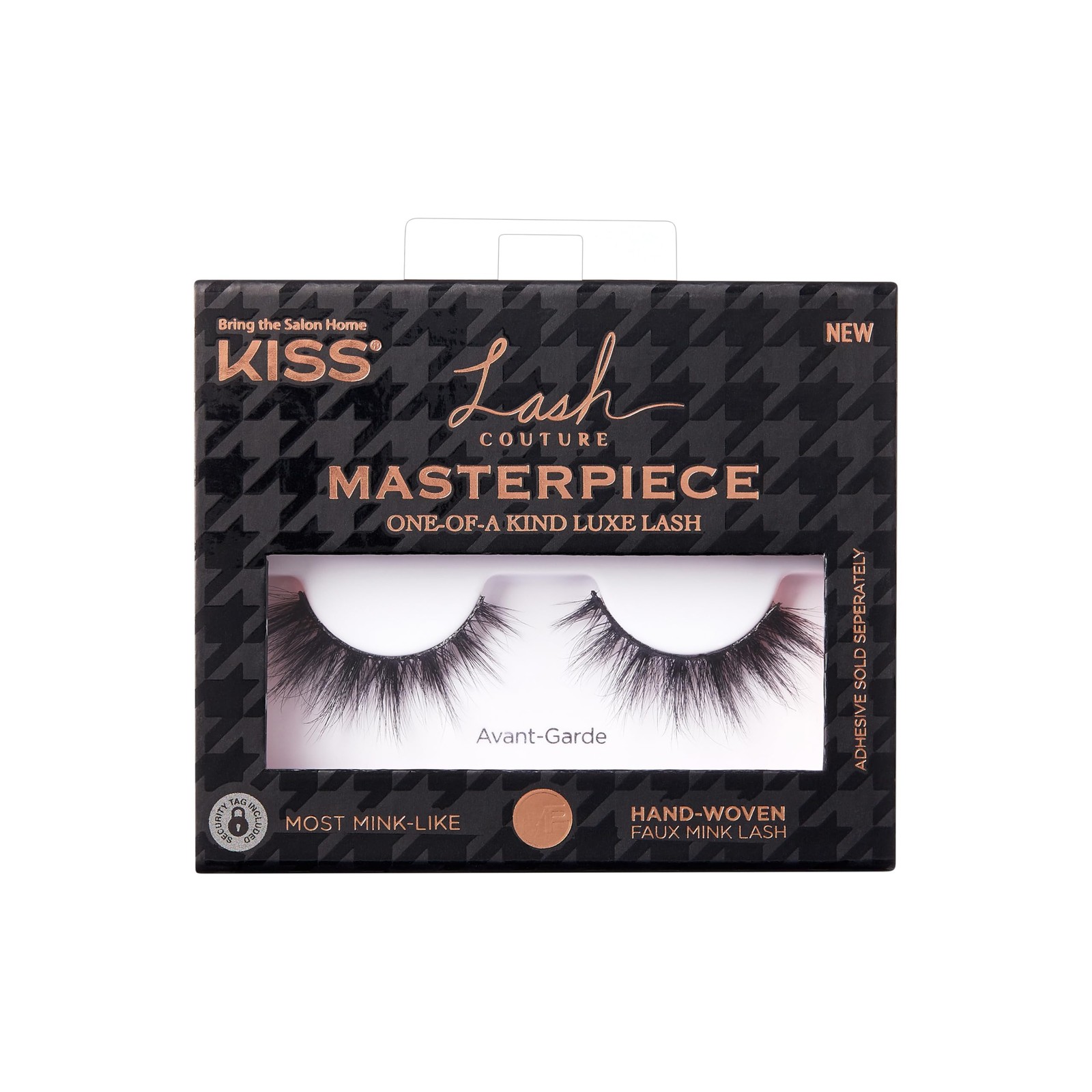 KISS Lash Couture Masterpiece False Eyelashes, Hand-Woven, Avant-Garde