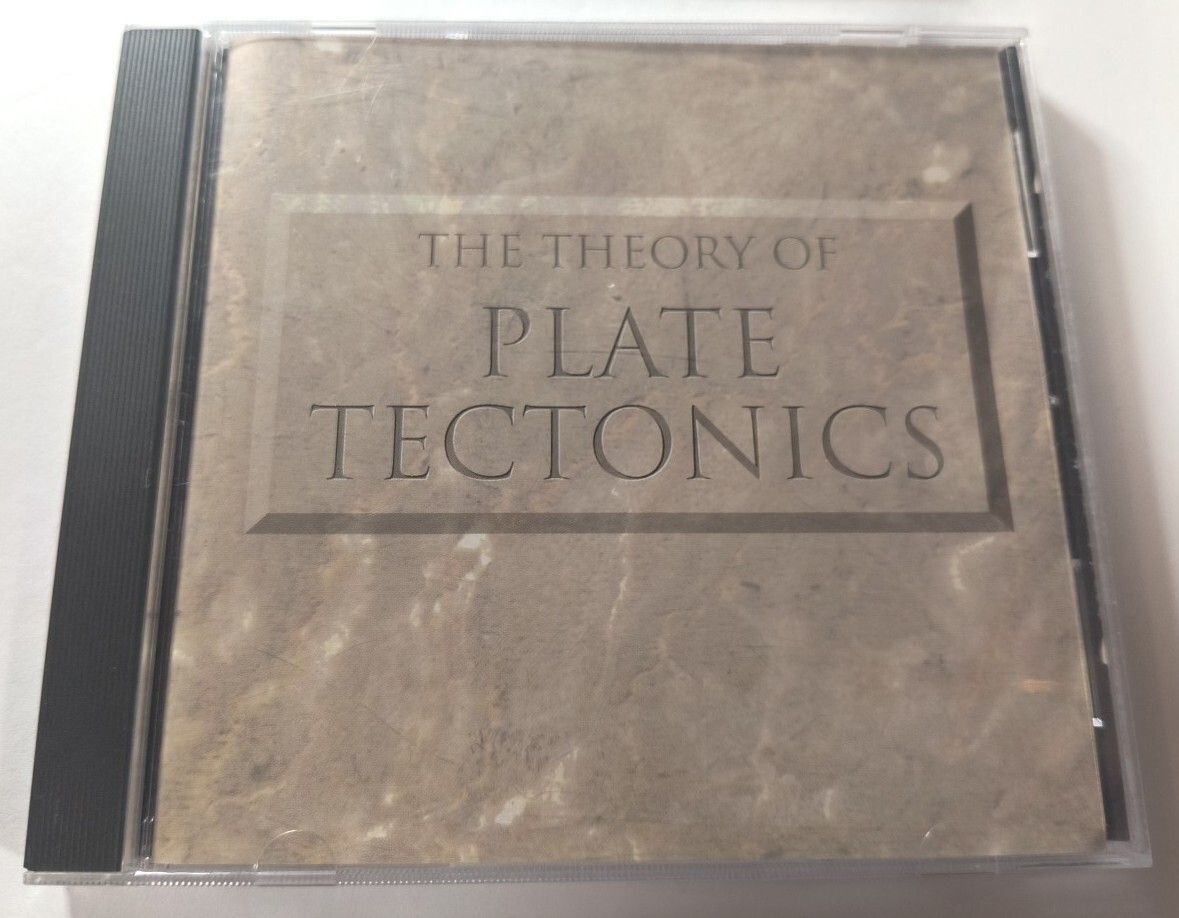Theory Of Plate Tectonics Interactive 1994 Version 1.1 PC CD-ROM Geology