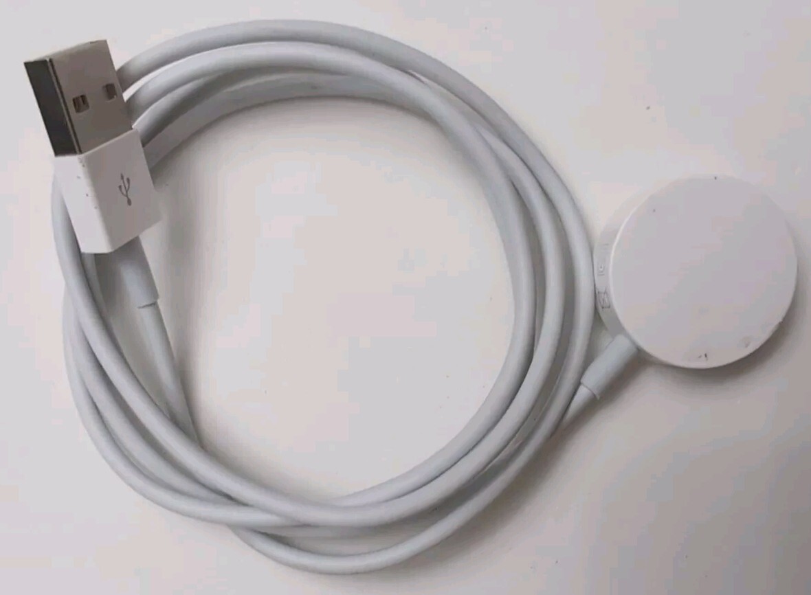Apple MX2E2AM/A Watch Magnetic Charger to USB Cable (1m) - White No Box
