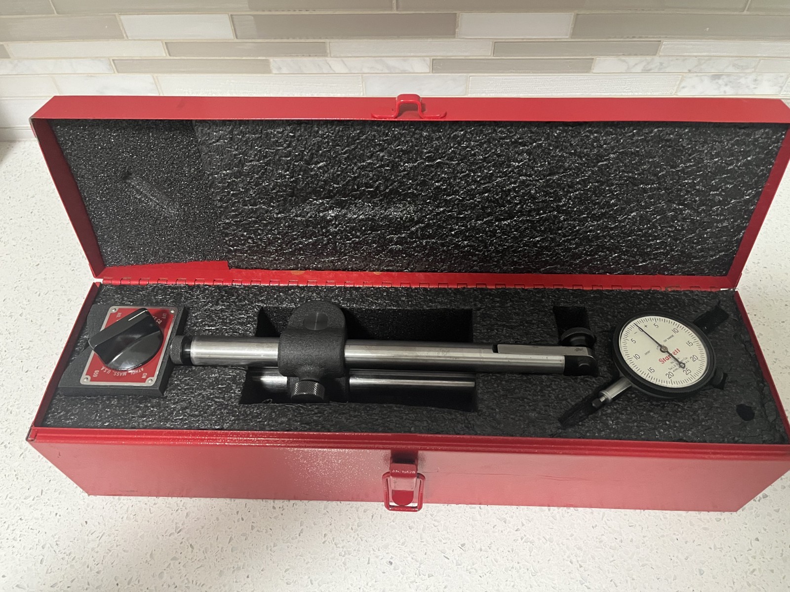 STARRETT 659BZ Magnetic Base Indicator,
