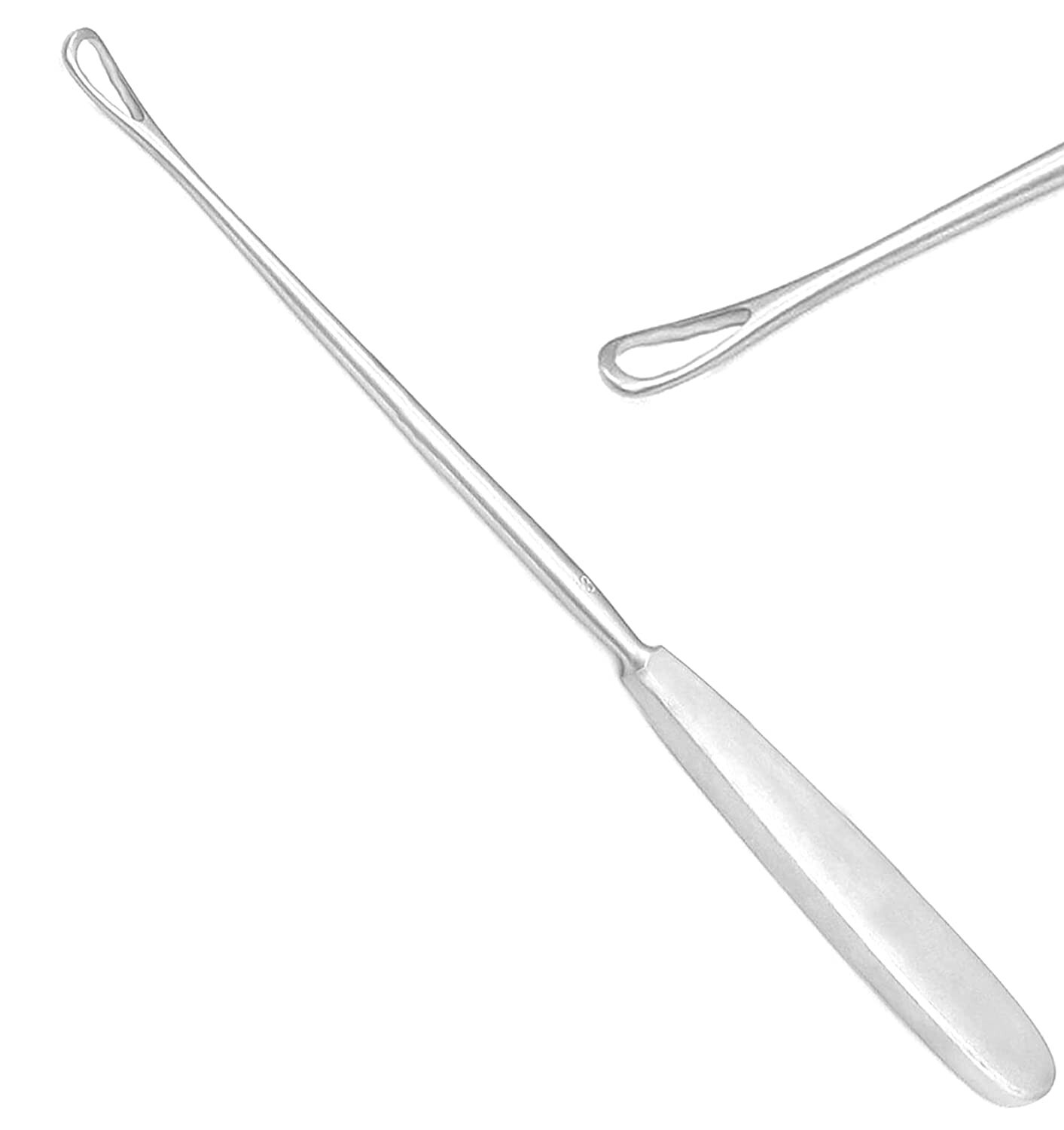 Sims Uterine Curettes 10" # 2 Blunt Blade Surgical Gynecoloy Instruments
