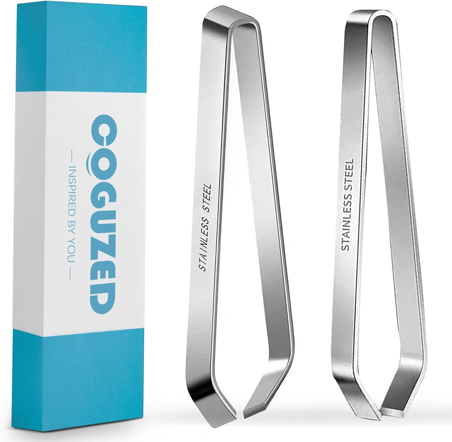 Professional Fish Bone Tweezers and Pliers Set, Stainless Steel Flat and Slant T