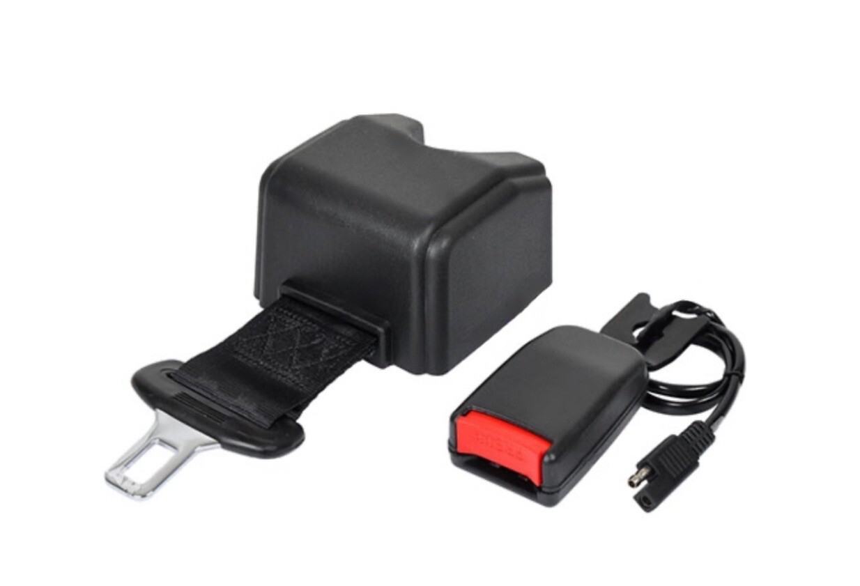Universal Forklift Retractable Seat Belt- Black 60" | Electric N/O Circuit