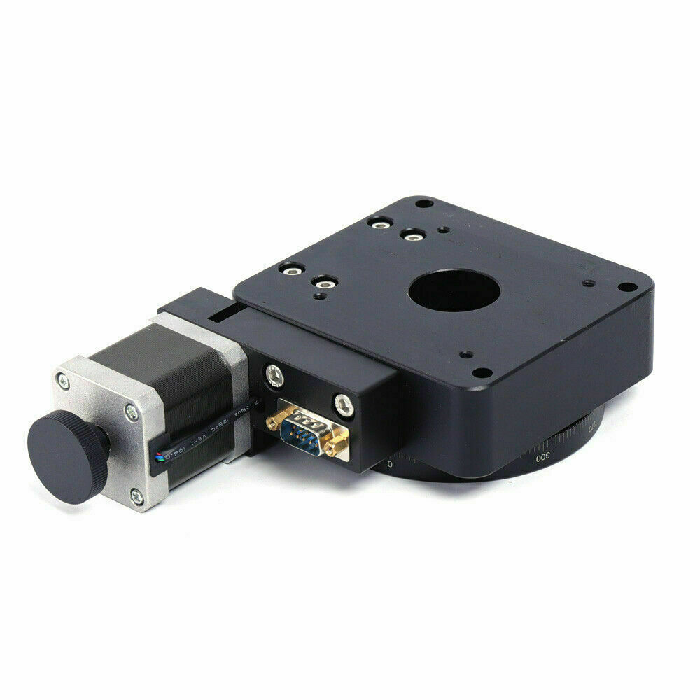 Electric Rotary Table CNC Indexing High Precision Turntable Rotary 100mm 180:1