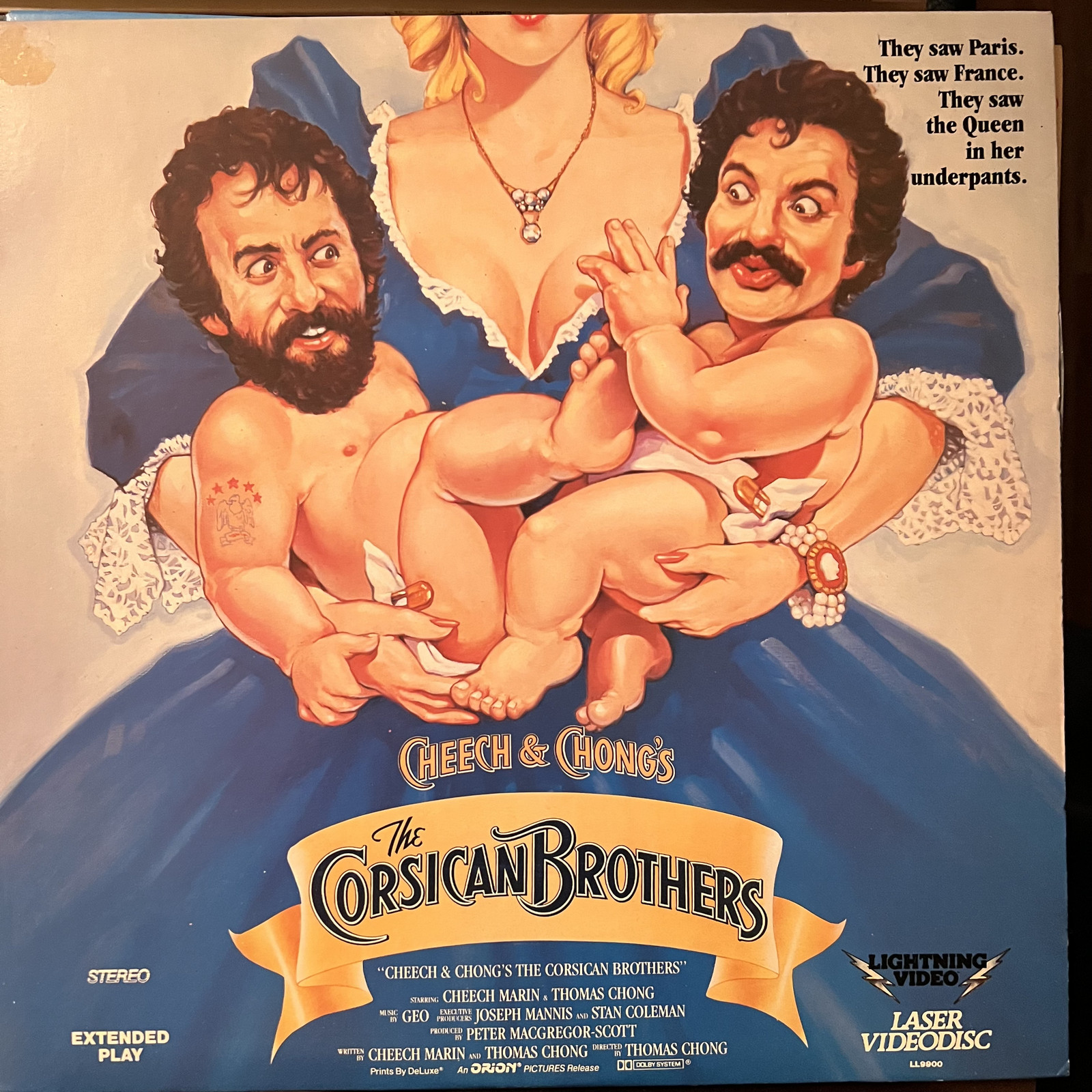 The Corsican Brothers  - Laserdisc  buy 6 for Free Shipping