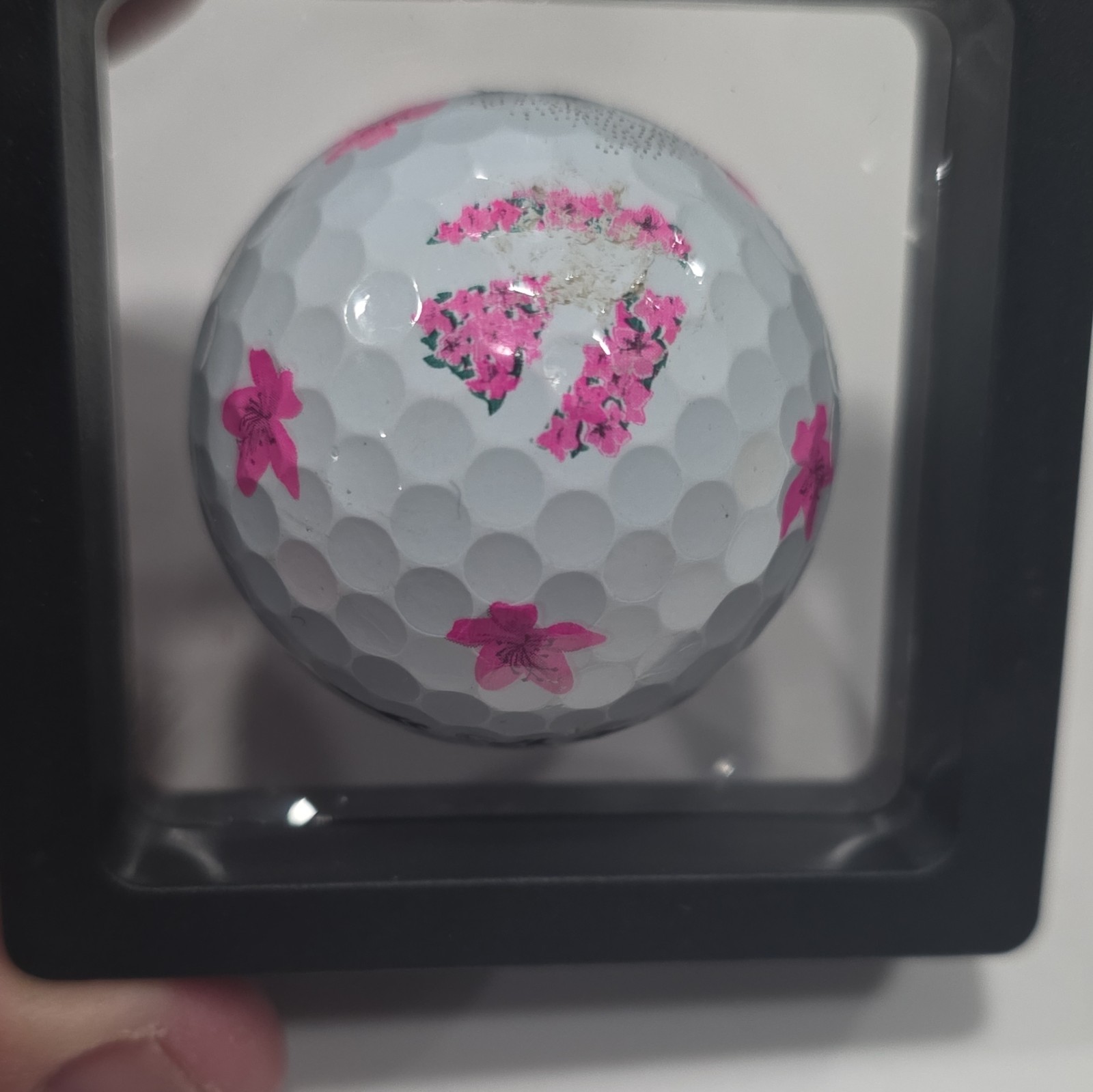 TaylorMade Golf Ball for Golf White w/ Pink Floral Flower Print Design