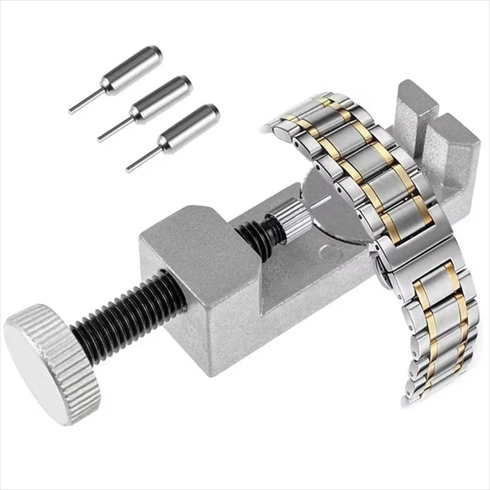 Adjustable Watch Band Link Removal Tool Metal Bracelet Pin Repair Kit Universal