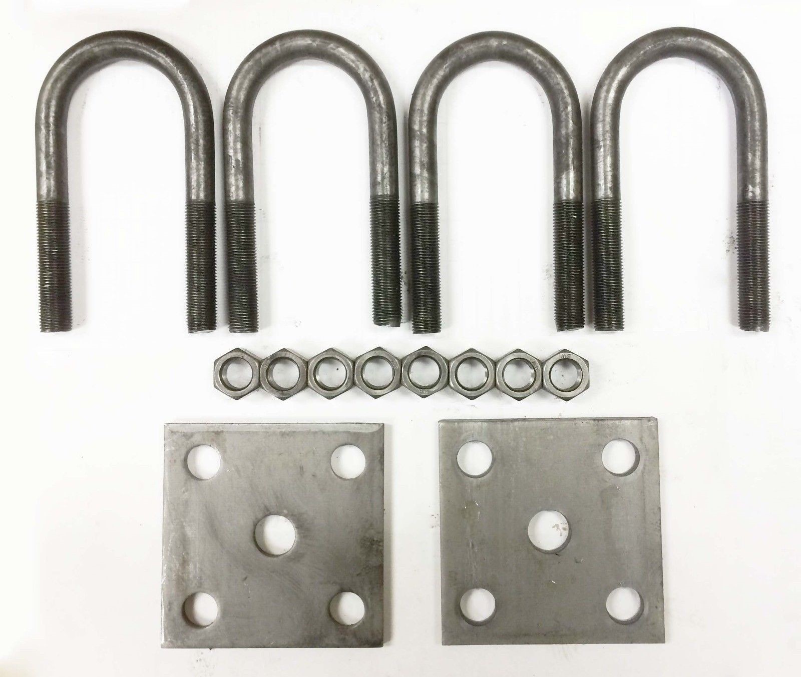 New trailer U bolt kit for 2000lbs 1-3/4" Round Axle 4-1/4" long 1/2" dia -20078