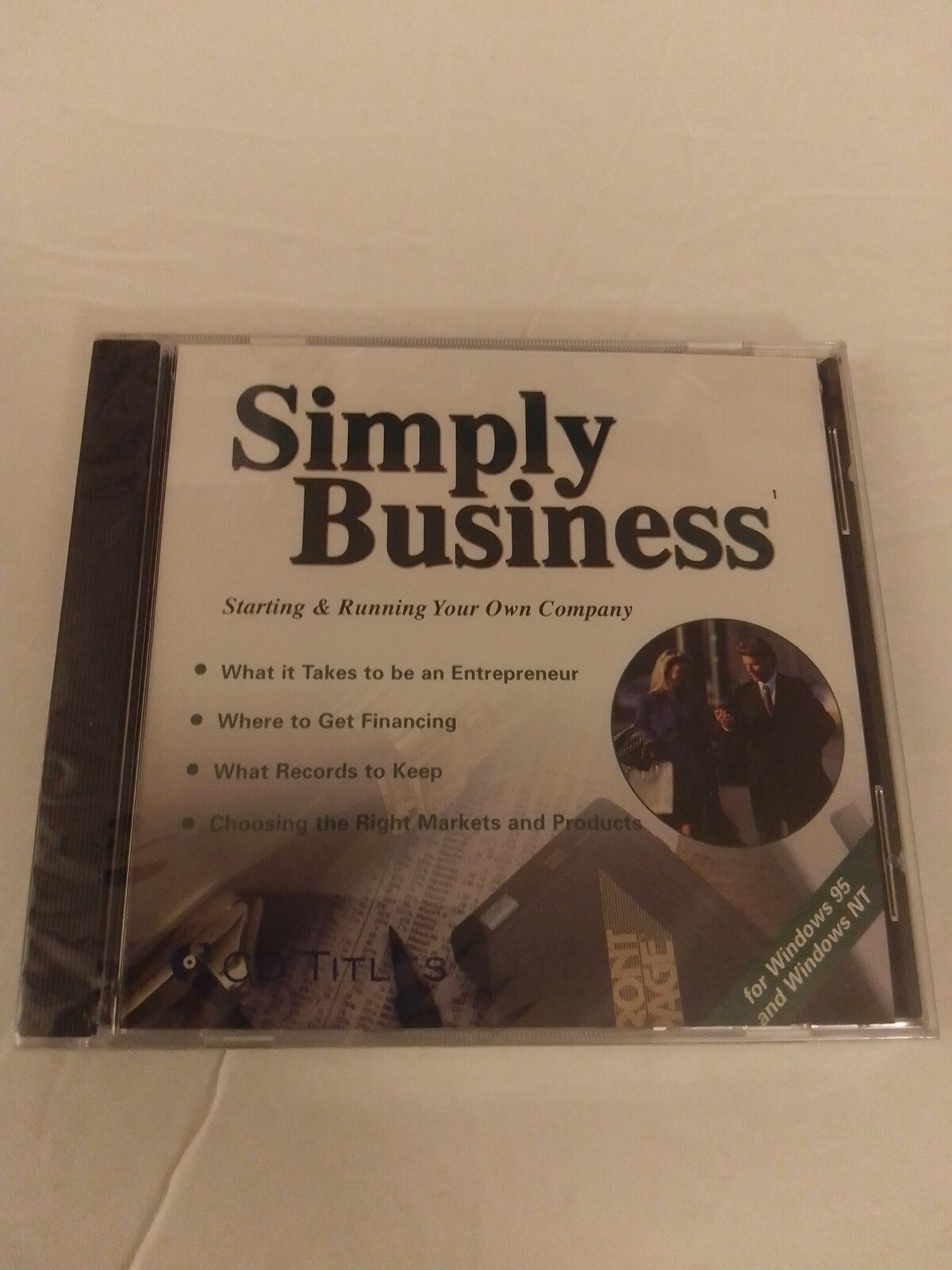 CD Titles Simply Business Starting & Running Your Own Company CD-ROM For Windows