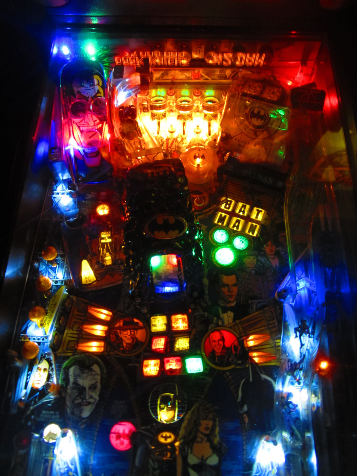BATMAN Complete LED Lighting Kit custom SUPER BRIGHT PINBALL LED KIT (DATAEAST)