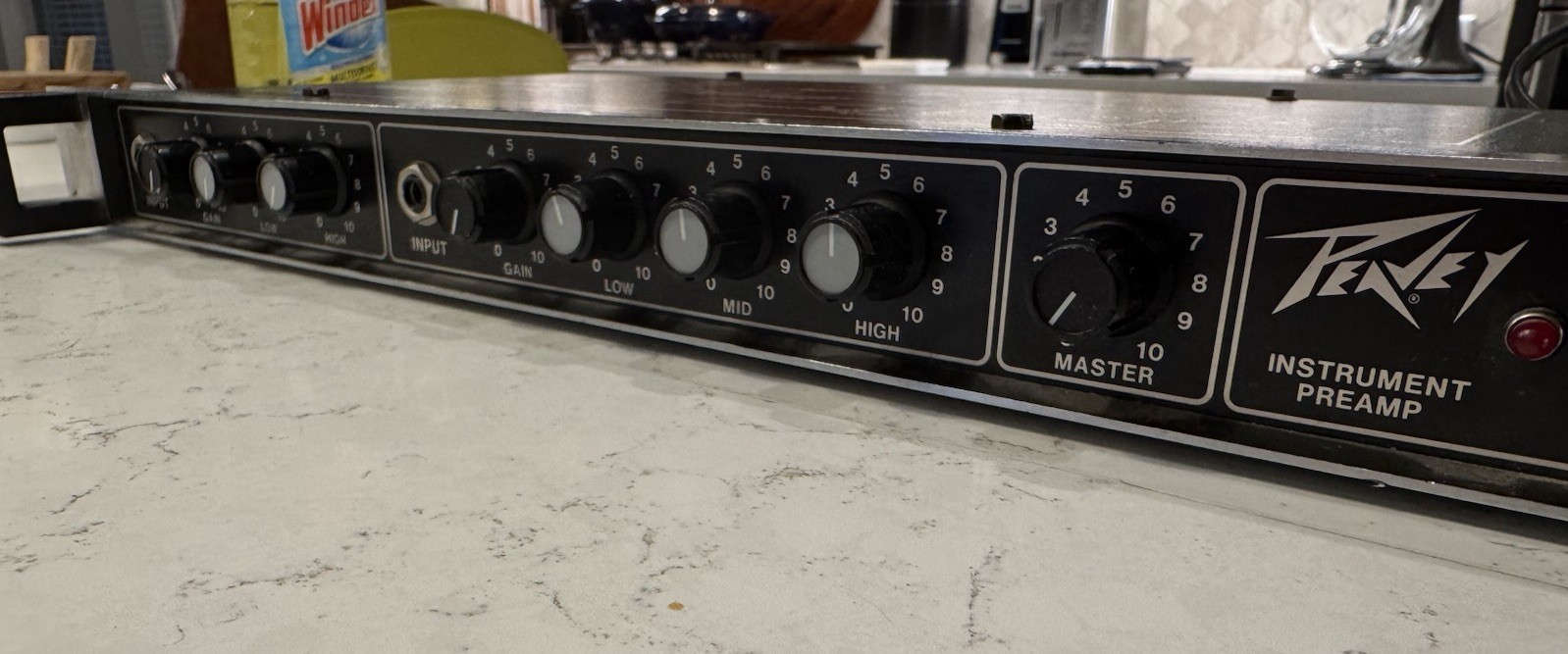 Peavey IP-1 Instrument Preamp with Equalizer, Eq, Vintage Rack, Rare
