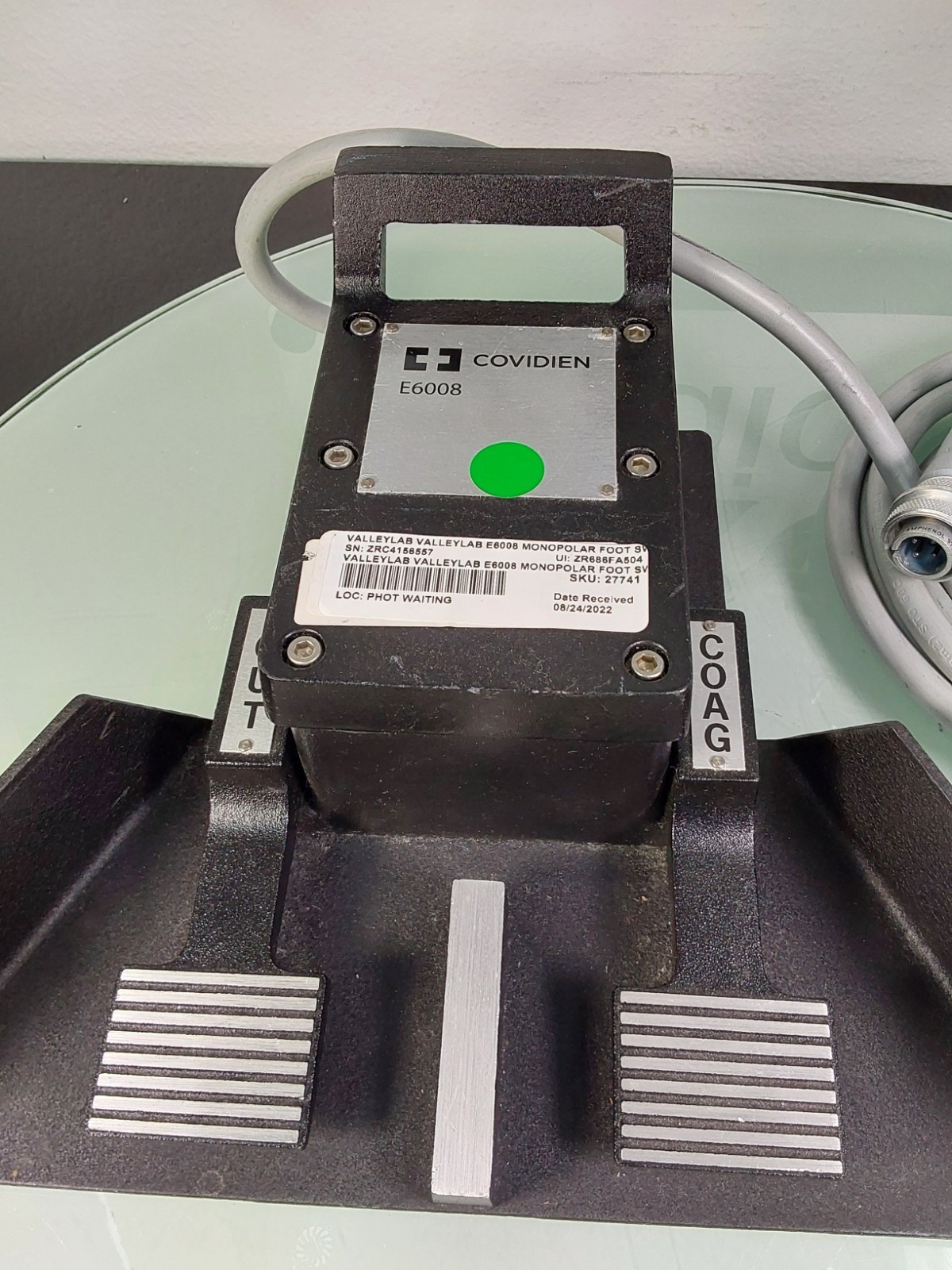 Valleylab E6008 Monopolar Footswitch