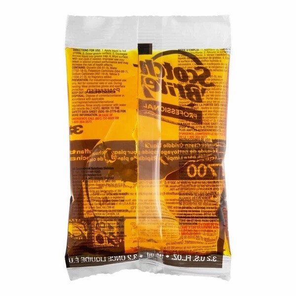 3M Scotch-Brite 70040 Quick Clean Griddle Liquid - 40 Pack