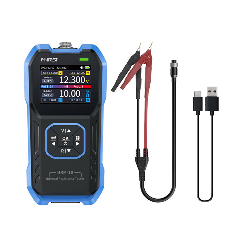FNIRSI Internal Resistance Voltage Tester DC0±100V 0-200Ω for Li-ion Car Battery