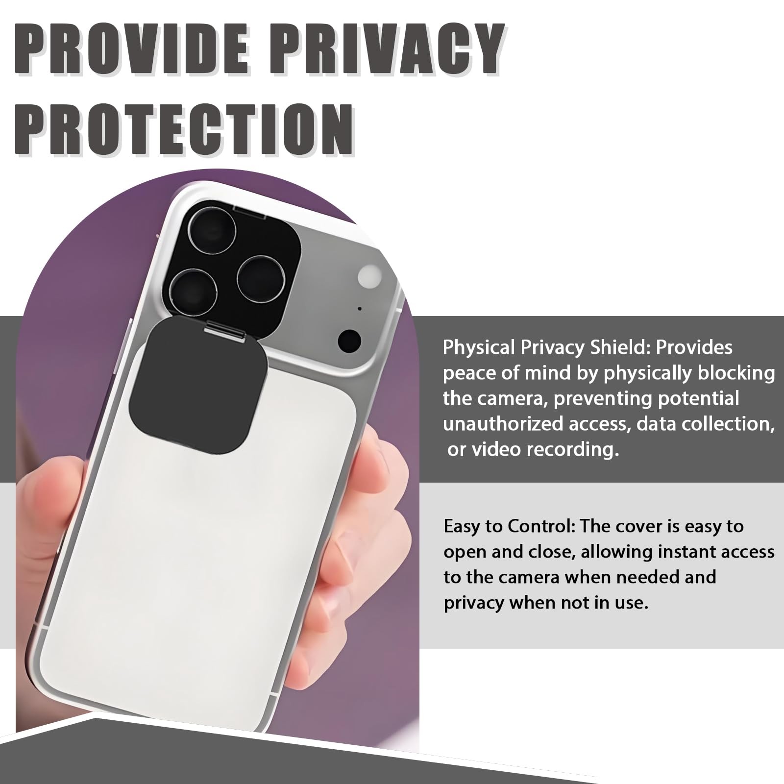 EYSOFT Camera Lens Cover Compatible for iPhone 17 Pro/ 17 Pro Max,Camera Lens...