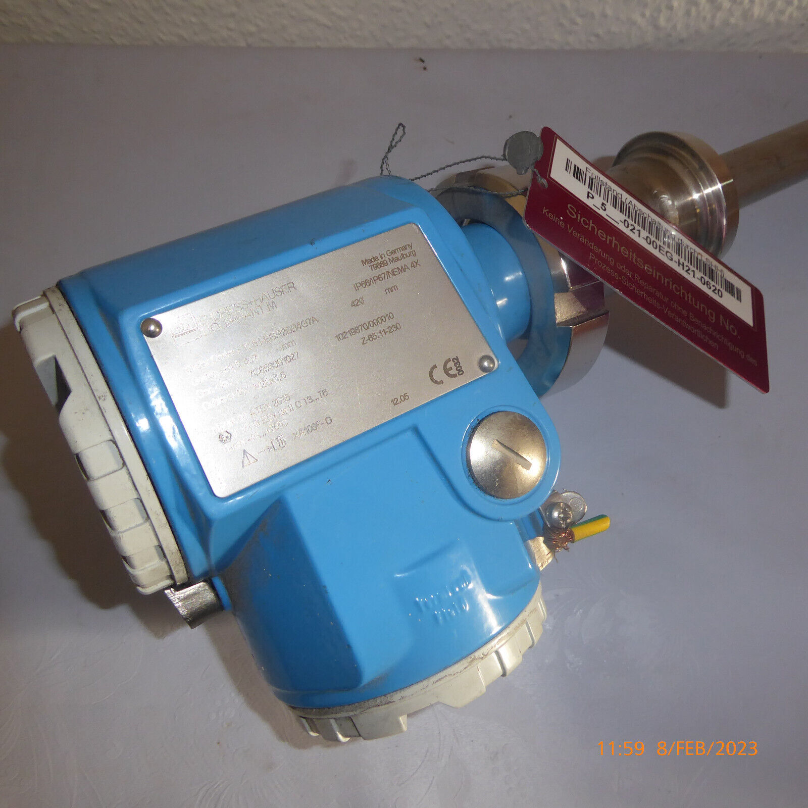 Endress + Hauser Liquiphant M FTL51-EGR2BB4G7A
