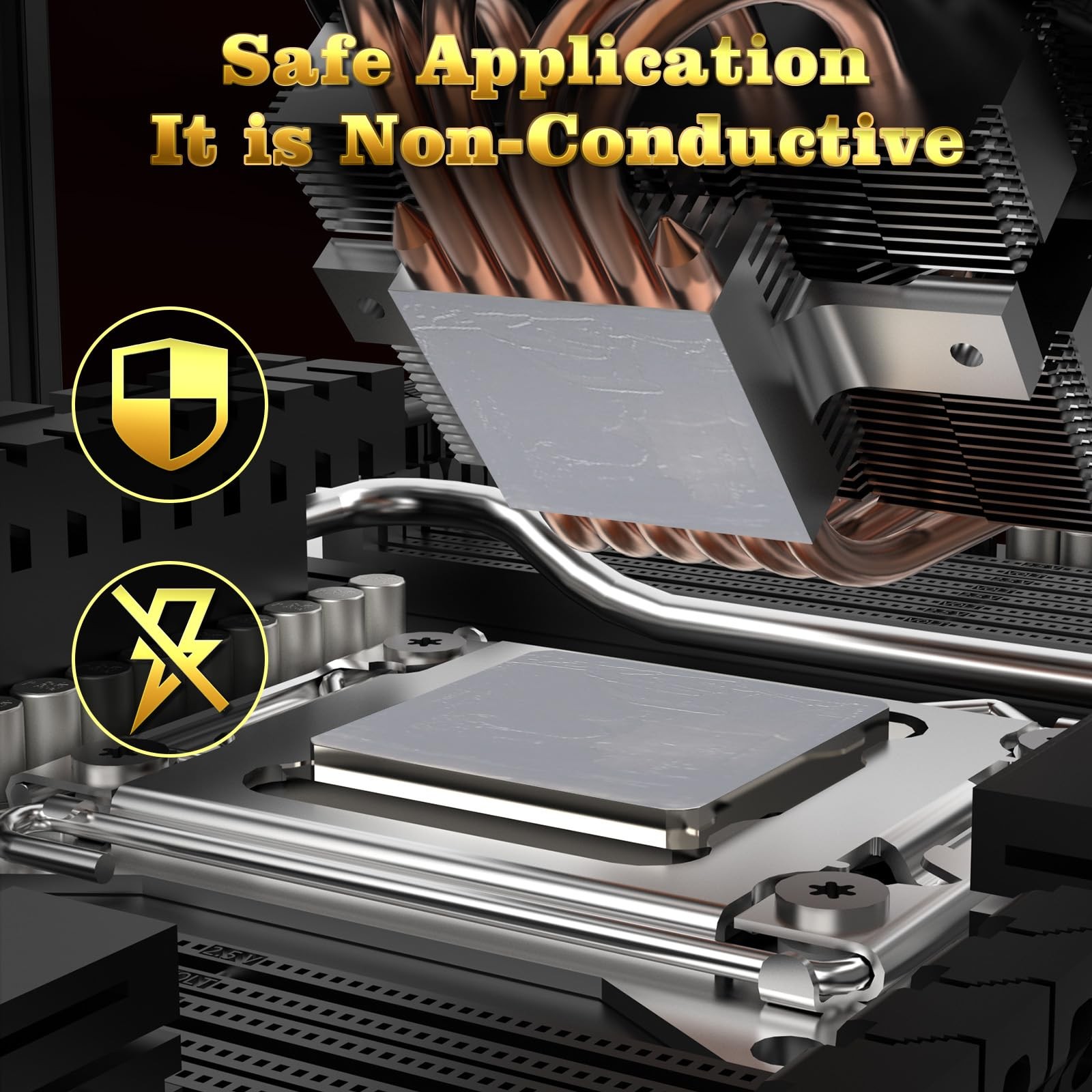 JLJ Thermal Paste CPU Compound Paste 4g Heatsink for IC/Processor/CPU/All Coo...
