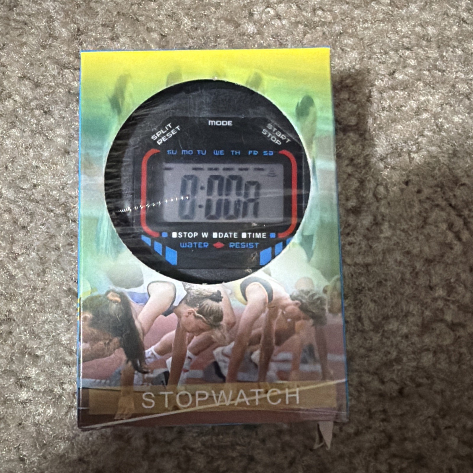 Digital Stopwatch, Black
