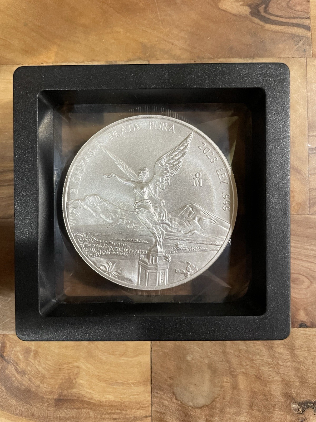 2023 Mexico 2 oz Silver Libertad BU In Capsule