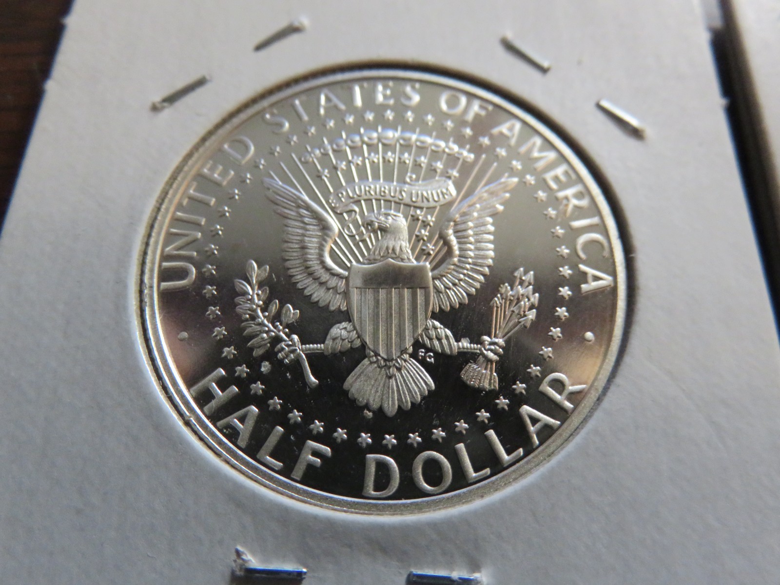 2014 S ENHANCED PROOF SILVER KENNEDY HALF DOLLAR