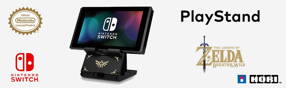 HORI *OFFICIAL* PlayStand *ZELDA BREATH OF THE WILD EDITION* (Nintendo Switch)