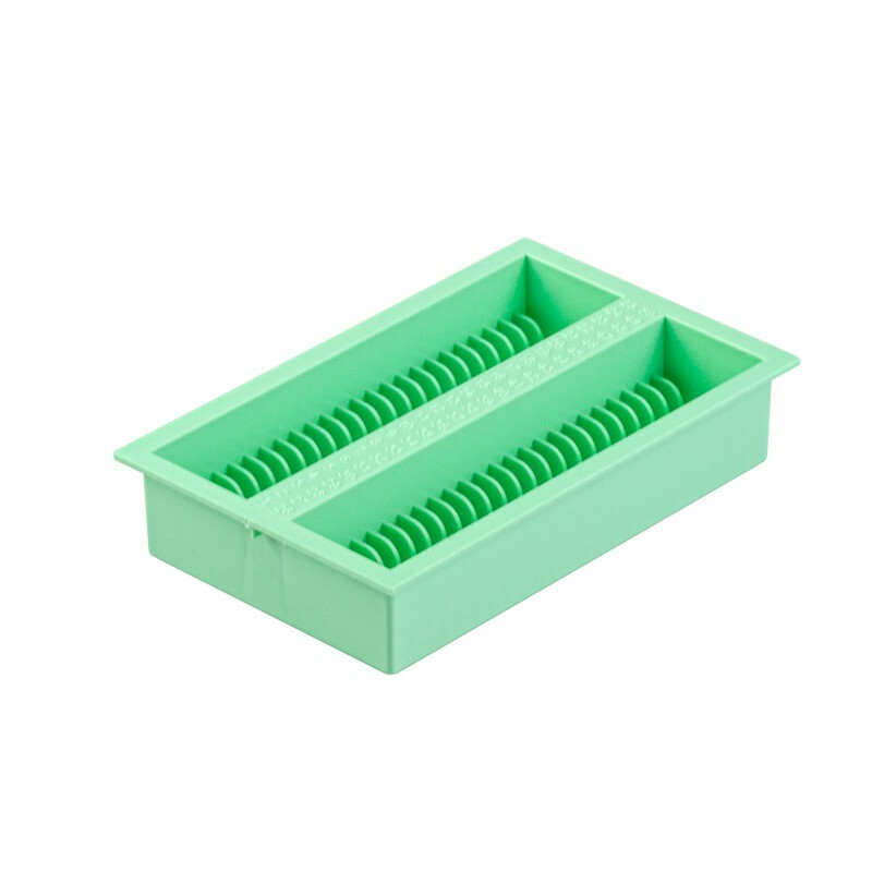 Simport M710-50G Microscope Slides Rack 50 Places Green Qty / 10