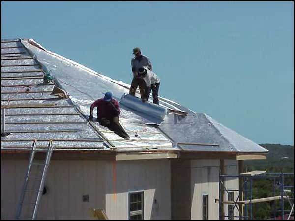 1000 sqft (4x250) 1/8 Solid Reflective Foam Core Vapor Barrier Roof Insulation