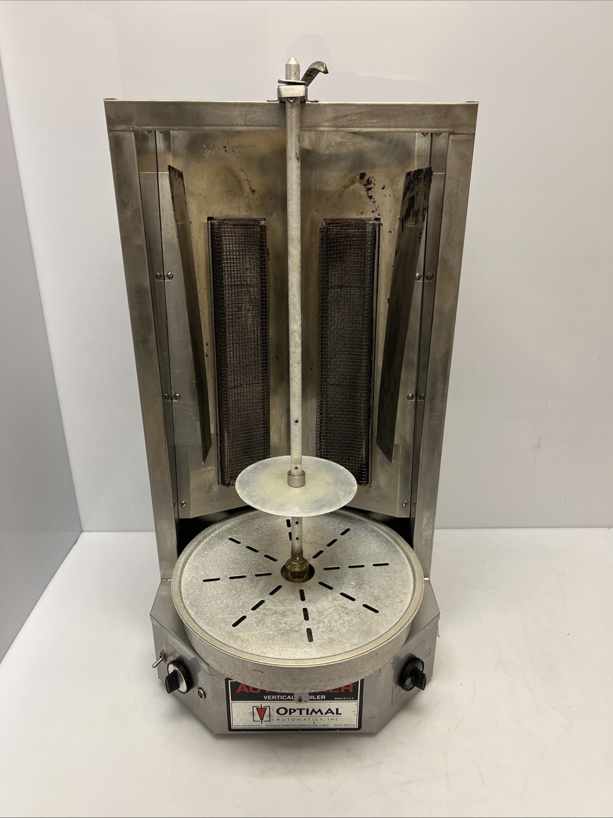 Optimal Automatics 3PG Autodoner Nat. Gas 65 lb. Vertical Broiler