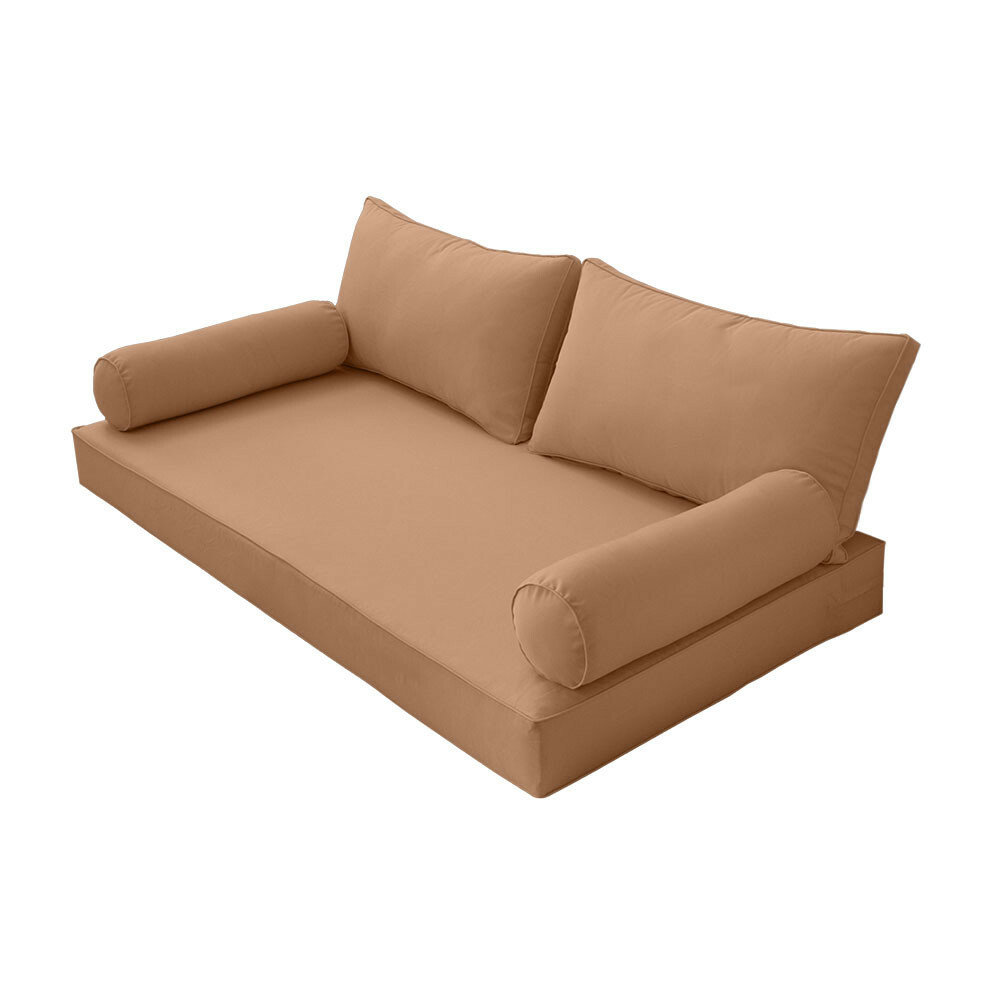 COVER ONLY STYLE 2 Mattress Pillow Daybed Porch Swing Pipe Trim Twin AD104