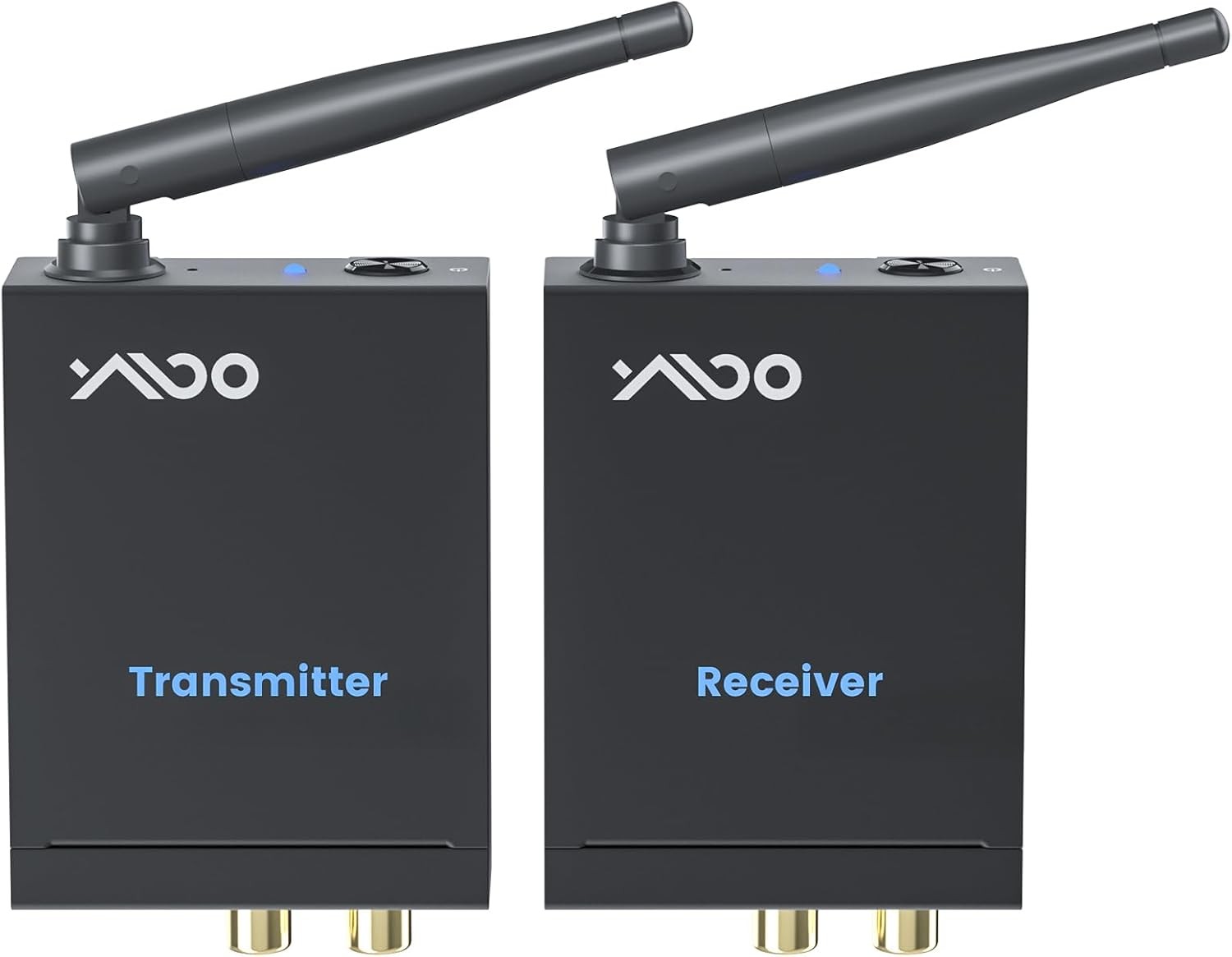 YMOO 2.4Ghz Wireless Audio Transmitter Receiver,192kHz/24bit HiFi Audio,20ms...