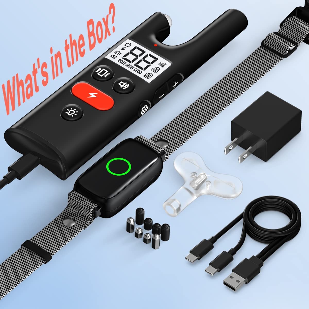 Dog Training Collar with Remote 3300ft Range Waterproof Rechargeable Electric...