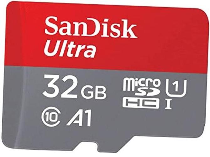 Ultra microSDHC 120MB/s A1 Class 10 UHS-I 32GB