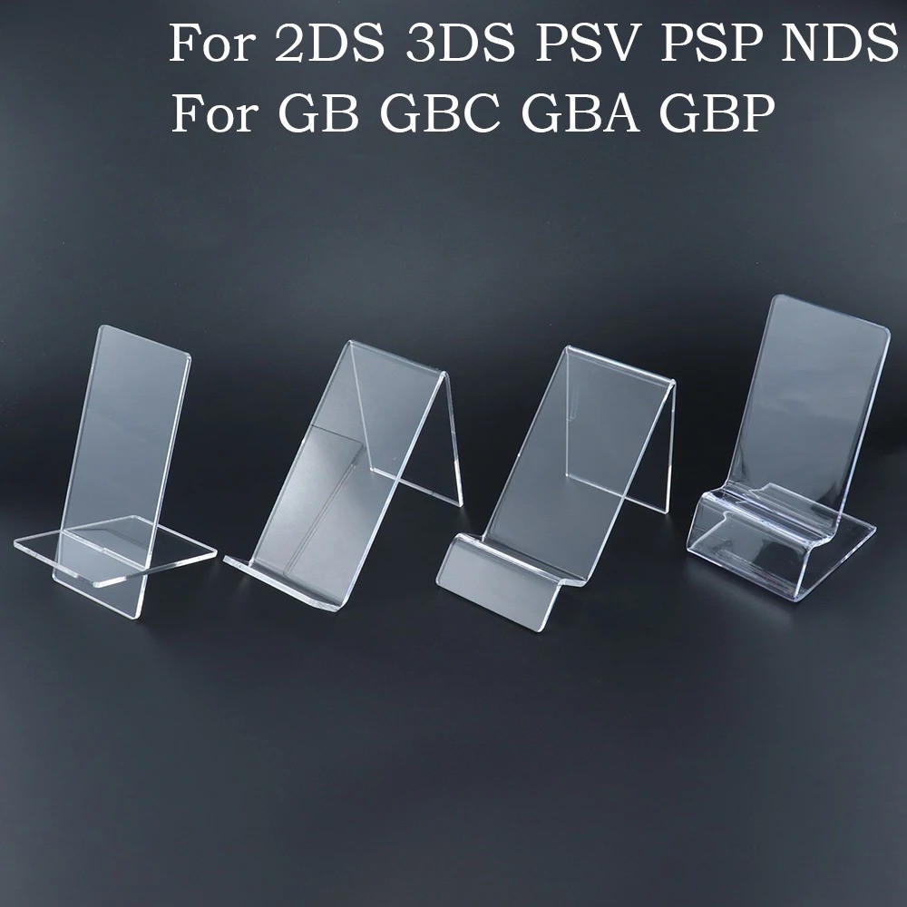 Acrylic Display Stand for Gameboy GBC GBA PSP NDS 3DS PSV Console