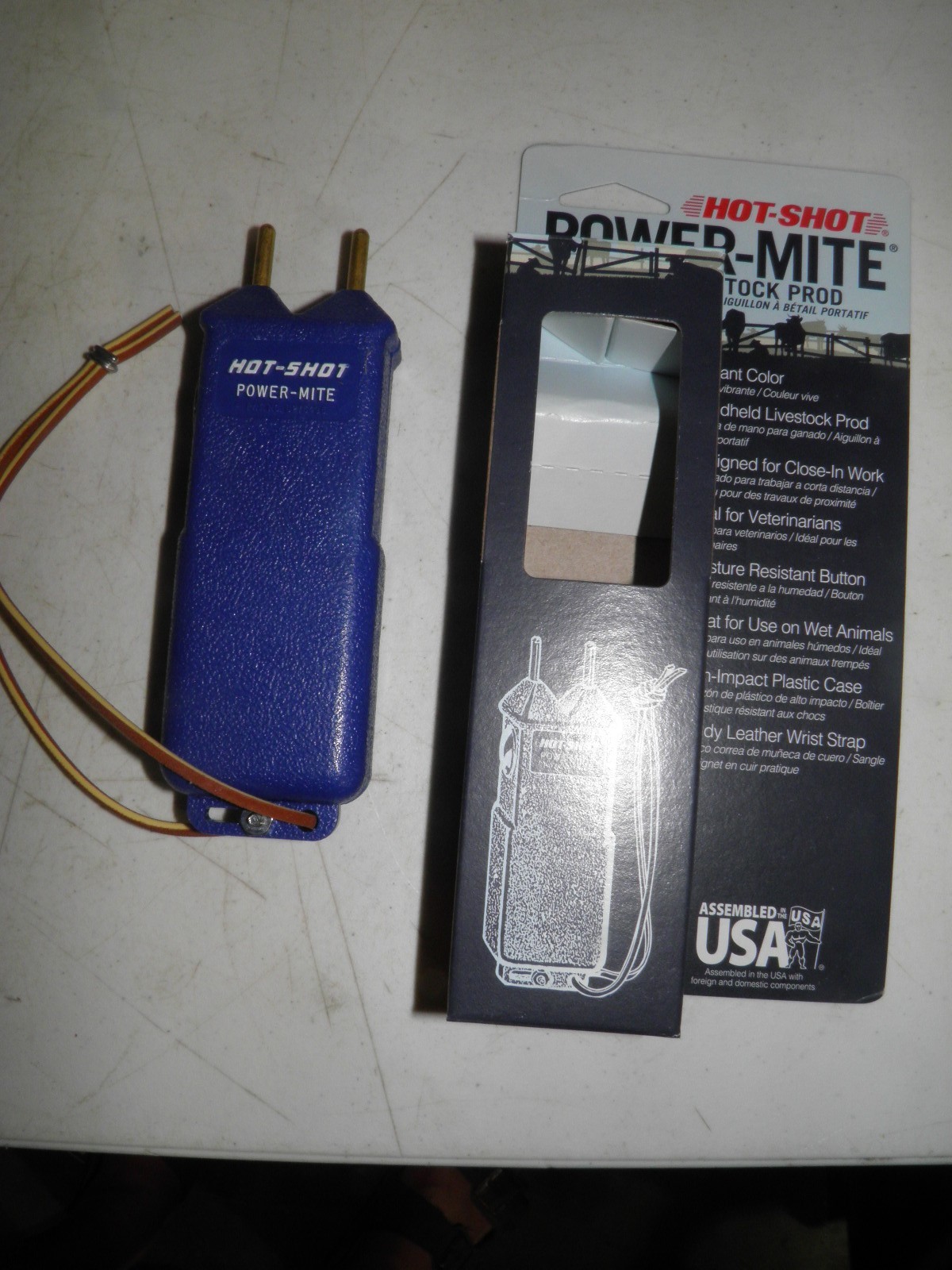 HOT SHOT POWER-MITE HANDHELD LIVESTOCK PROD BRAND NEW IN BOX