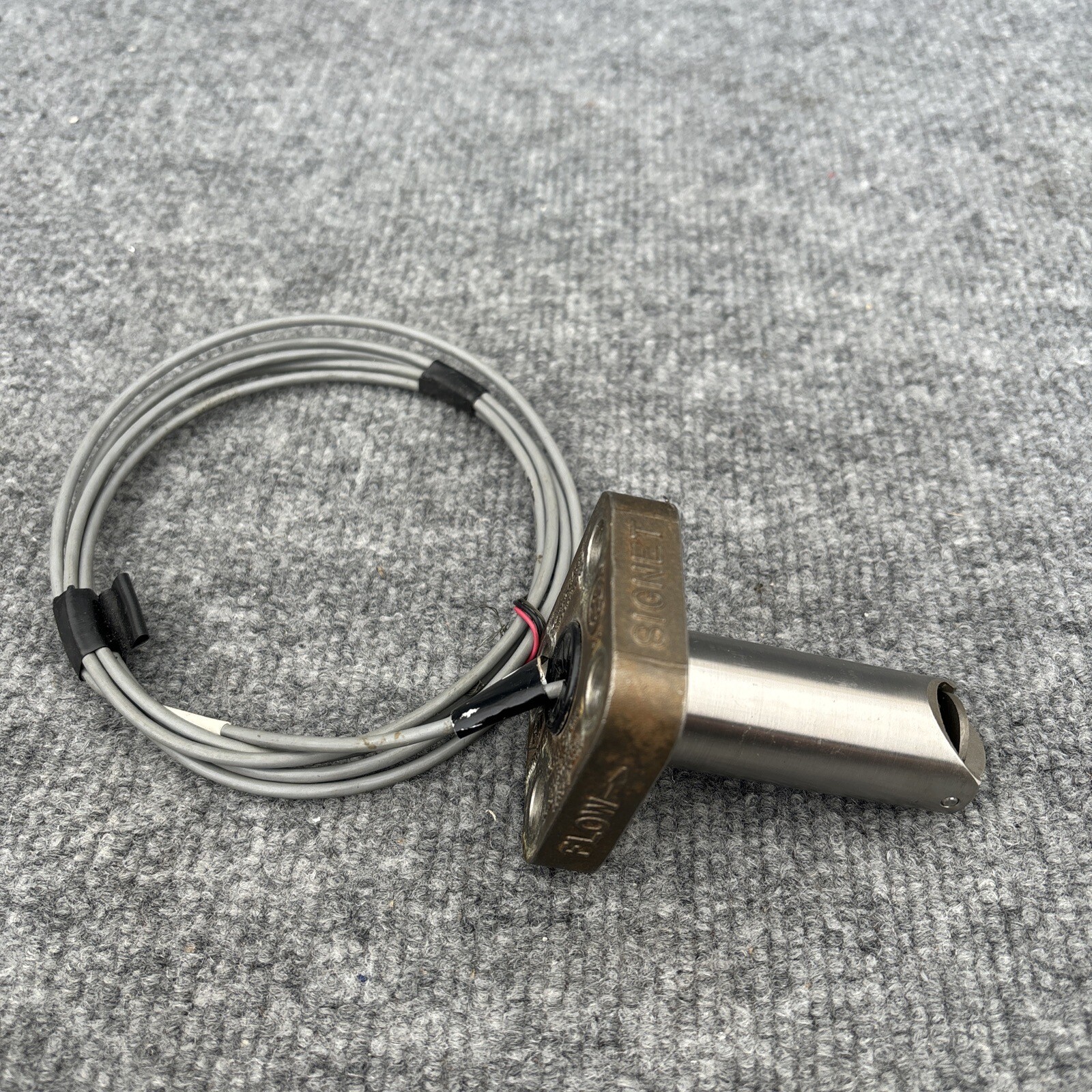 GF Signet P525-2 Metalex Paddlewheel Flow Sensor Used